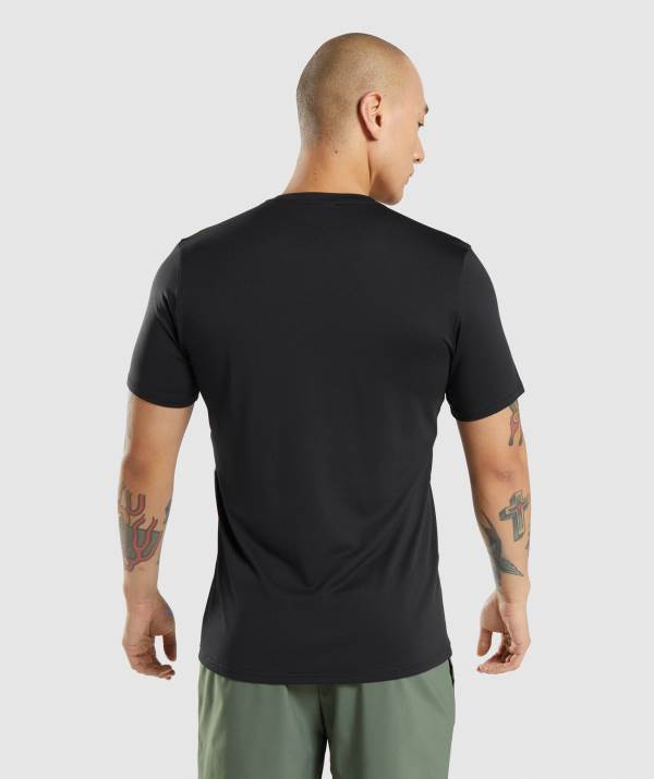 Panske Tricka Gymshark Arrival Čierne | GU8263579